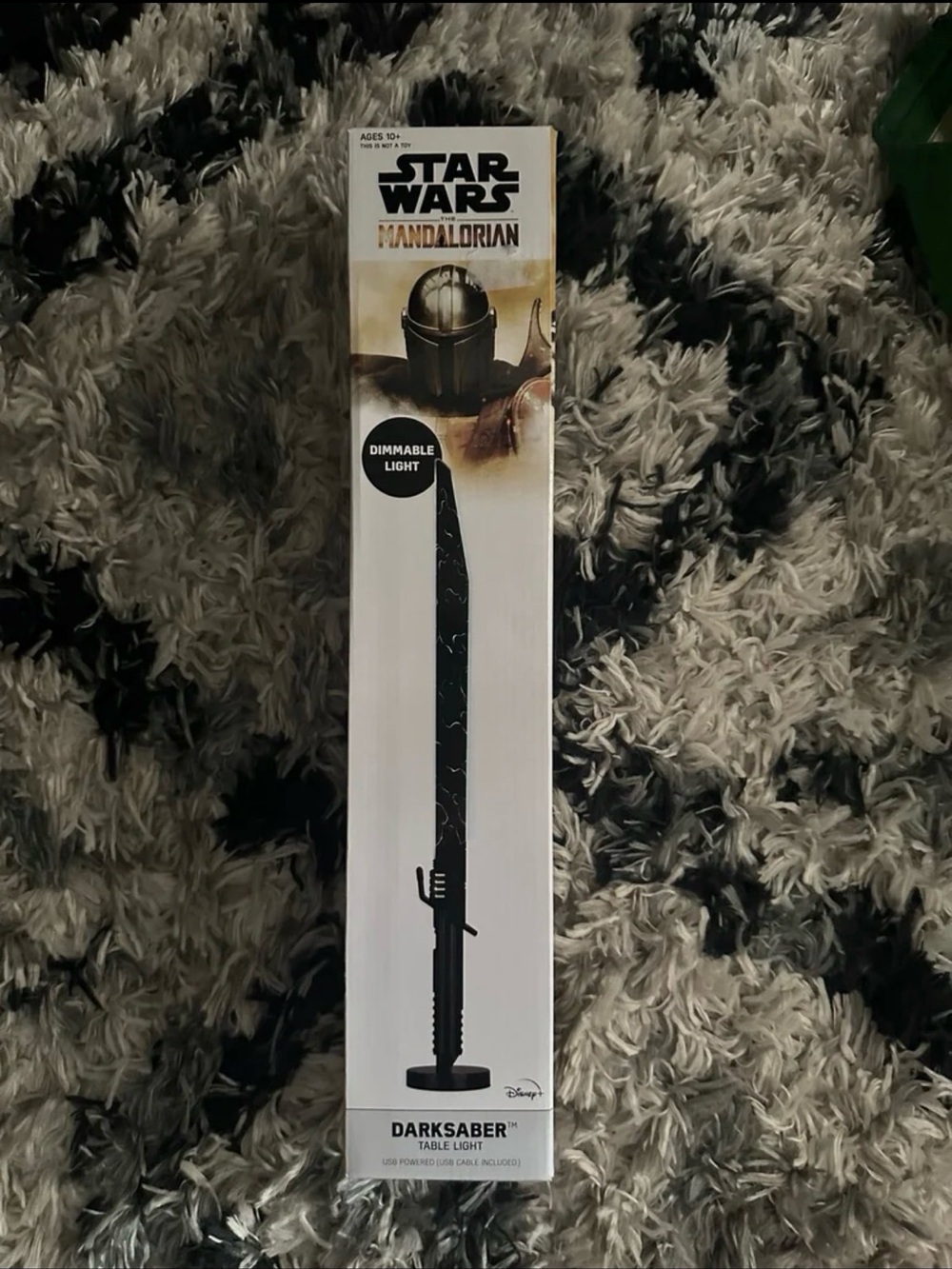Disney Star Wars Dark Saber Collectible Lightsaber Lamp NEW Home Decor Toys Game